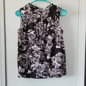 Talbots sleeveless blouse size 6